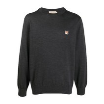 MAISON KITSUNE [명품]메종키츠네 22FW 폭스 니트 차콜멜란지 FM00528KT1036 H190 FM00528KT1036H190