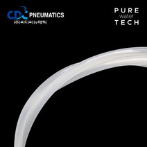 [CDC] 정수기호스 PE튜빙 12mm 반투명 1m (PE 1290)