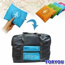 Foryou966 간편휴대 빅사이즈 접이식 보스턴백 6개 가방 판촉물 기업로고