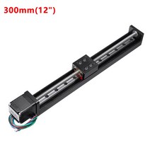 스페터모터 토크 50mm 100mm 150mm 200mm T 형 슬라이딩 테이블 레일 선형 스테이지 전송 가이드 플랫폼 피치 11m NEMA11 28MM 스테퍼 모터, [02] m pitch, [01] Stroke 50mm