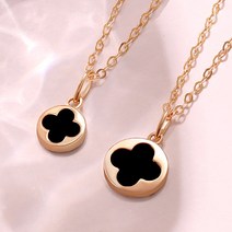 골드앤 18K 클로랑 천연오닉스 목걸이