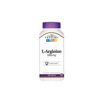 21세기 센트리 엘아르기닌 1000 mg 100 타블렛 1개, 100정