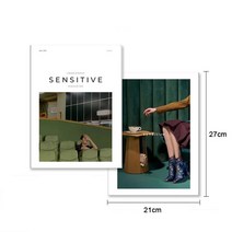 INS 사진 앞 커버 잡지 사진 소품 화장품 사진 배경 액세서리 패션 의류 사진 앨범 촬영| | - AliExpress, No.5