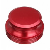 금속 비닐 레코드 무게 안정기 디스크 밸런스드 클램프 알루미늄 턴테이블 LP 플레이어 액세서리, 빨간색