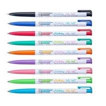 제노 캐릭터 9색 유성볼펜 0.5mm, 청색, 1개