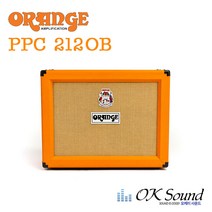 ORANGE PPC212OB 오렌지 블랙 색상선택가능 기타캐비넷 120W 기타연주용스피커 스피커캐비넷 악기스피커