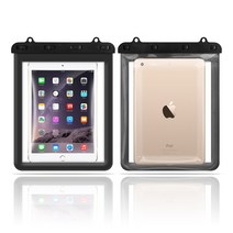 아이패드방수팩 4중방수 테블릿 스마트패드 아이패드 방수팩 방수케이스 폰 방수 물놀이 ipad 수영장 워터파크 큰방수팩 여름 바닷가 바다 여행, 화이트
