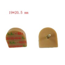 갈색 하이힐 구두 장부촉 스틸레토 수리 교체 팁 핀 리프트 힐 프로텍터 여성용 사이즈 5 쌍, 09 19 205