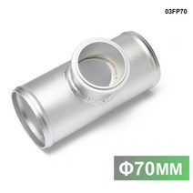 차량 전자 블로우 오프 밸브 새로운 높은 유량 50mm Bov 블로우 오프 밸브 T-PIPE 어댑터 플랜지 2.75 혼다, 04 OD 70mm