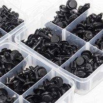 Autoam 범퍼 클립 트림 클립 620pcs 16 종류 유니버설 자동차 펜더 플라스틱 리벳 패널 벗겨 탈착 공구, 단일옵션