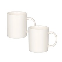 머그컵 인기모음 100종 2p 세트 머그컵 화이트머그 칼라머그 컵, 1개, MK 일자 화이트 머그 2p