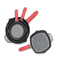 Victoria Silicone Handle Holder for Victoria Skillets GDL-186 SKL-200 SKL-210 SKL-218 and SKL-212 A, 1, 기타