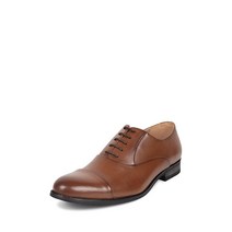 Kenneth Cole REACTION 남성용 Kylar 레이스업 옥스포드 코냑. 7.5