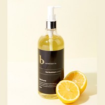베네원 대용량 바디오일 마사지오일 씨벅톤레몬 500ml, 씨벅톤 레몬 500ml