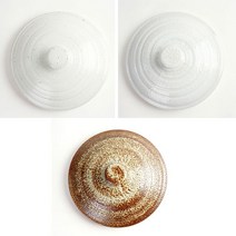 MOON 손 20kg용 쌀독뚜껑 쌀항아리뚜껑, 백분청 손