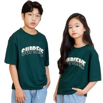 슈프림 반팔티 -주니어의류