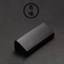 명품 수제 안경케이스 남녀 파우치 보관 경량 고급 휴대용 프리미엄 디스플레이 글래스랙, C블랙
