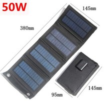 70W/50W/30W 접이식 태양 전지 패널 USB 5V 태양 열 충전기 방수 태양 전지 캠핑 하이킹에 대 한 휴대용 야