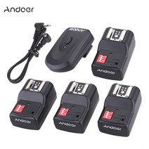 무선 동조기 카메라 촬영 조명 andoer 16 채널 원격 플래시 트리거 세트 1 +, 협력사