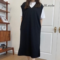 에이치스타일 TS 와플원피스 봄신상 OPS