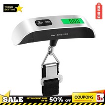 산업용 전자 크레인 호이스트 저울 휴대용 하중 lcd 디스플레이 50kg 수하물 가방 무게 수하물 가방 무게, 없음