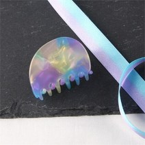 아트리아 NC12 둥근 집게핀 hdshpin0017blf go, 블루/4cm