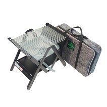 웰큐 루핀 플라이 그릴 숯불 화로 가정용 캠핑용, 1개