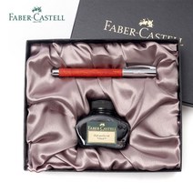 파버카스텔 만년필 엠비션 병잉크세트 배나무, 단품, 펜촉:EF-가는촉