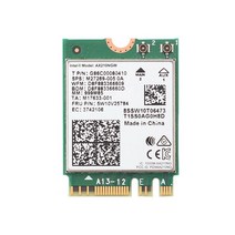 휴대용 와이파이 에그 포켓와이파이 듀얼 밴드 인텔 AX210 무선 AX210NGW 24Gbps 80211AX 6 AX200 8265NGW M2 NGFF Wlan 카드용, 2.AX210