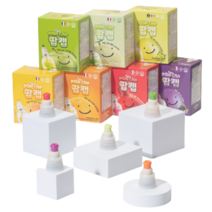 팝캡 비타민 음료 캡교체형 무설탕 건강음료 5개입 7가지맛, 포도, 5ml, 5개