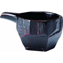 아세 마조 상점 한쪽 입 눈물 F2206 블랙 阿瀬真三商店 片口 曙 F2206 ブラック