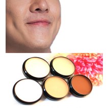 수염자국 컨실러 제거 커버 크림 면도자국 남자 잡티 흉터 커버 화장품 가리기, 1개, 4