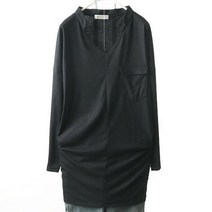 시드마켓 / 브이넥 가오리 루즈 티셔츠 21R226N 빅사이즈여성