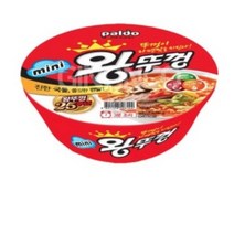 팔도왕뚜껑 미니 왕뚜껑 컵라면 80g, 10개