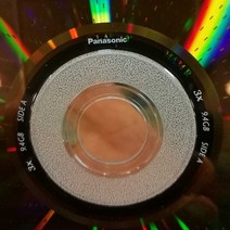 블루레이 플레이어 디스크 탱황 1pcs2pcs5pcs panasonic lm-hs94lq50 양면 다시 쓰기 가능 dvd-ram 2-3x 속도 9.4gb(4.7gbx2) dvd, 1개