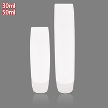 규즈몰 화장품 공병 용기 소분 튜브 핸드 크림 샘플 통 치약 샴푸 로션 작은 미니, 사이즈, 30ml