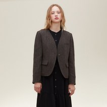 써스데이아일랜드 노카라 싱글 자켓_T226MJK139W T226MJK139W