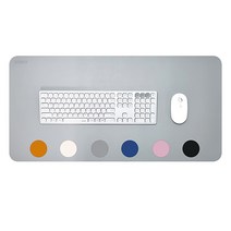 가죽 마우스 키보드 장패드 사무용 롱 패드, 네이비