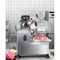 후지 육절기 탁상용 냉동육절기 냉장 업소용 고기자르는기계, 13인치표준(수입날+비상정지)