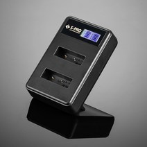 SJCAM 액션캠 LCD 듀얼충전기 SJ4000 WiFi/AIR/Plus