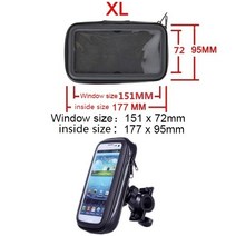 노인전동스쿠터 어르신전동차 노인스쿠터 자전거 오토바이 핸드폰 홀더 방수 가방 아이폰 13 12 11 삼성 샤오미 모바일 스탠드 케이스 지원 스쿠터 커버, 03 ZJ2 XL