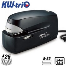 파오쉔 25매 지철 전동/자동 스테플러 KW-5990, 1개