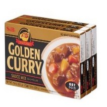 에스비 골든 커리 220g 매운맛 카레, 2개