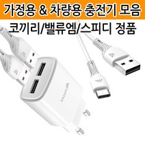 충전기 차량용 스피디 고속 케이블 밸류엠 급속 코끼리, B12 밸류엠 CtoC 1.2M 25W 케이블 (화이트
