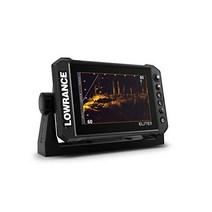 로렌스 어탐기 엘리트 FS 9 Fish Finder(액티브 이미징 3-in-1 변환기 포함) 사전 로드된 C-MAP 윤곽선+ 차트, 7 Inch, No Transducer