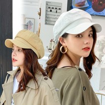 남자 여자 헌팅캡 베레모 마도로스모자 캐주얼 팔각모 빵모자 뉴스보이캡