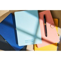 마그네틱 다이어리 비밀일기장 클래식 고급 양장노트 패키지 선물용 두꺼운 노트 플래너 오피스노트 만년필 펜 만년, 네이비(노트만)