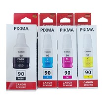 캐논 GI90 G5090 G5092 G6090 G6091 G6092 G7090 G7091 G7092 GM2092 GM2090 정품잉크, 1개, GI-90Y 노랑 정품잉크
