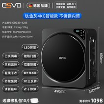 소형 미니 건조기 독일 osvo 드럼 의류 4kg 남성 가정용 건조 의류 살균 58, 티타늄 그레이 4kg 스마트 모델 + 이중 살균