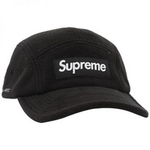 Supreme 슈프림 FW22H115 BLACK 폴라텍 캠프 캡